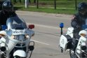 Tramdydama pažeidėjus Kauno policija sėda ant motociklų