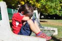 Psichologai: vaikams ramybės neduoda santykiai su tėvais