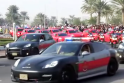 Parade Katare – daugybė policijos „Porsche“ automobilių