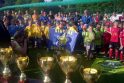 Jaunųjų futbolininkų turnyre prizinės vietos atiteko latviams