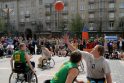 Neįgaliųjų krepšinio komanda įveikė latvijos sportininkus