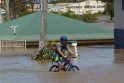 Potvyniai Australijoje pareikalavo antros gyvybės