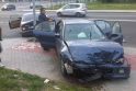 Uostamiesčio Dubysos gatvėje susidūrė du automobiliai