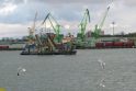 Pradėtas Klaipėdos uosto kanalo gilinimas