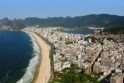 Derinys: kalnuotas Rio de Žaneiro reljefas padiktavo, kad didmiestyje išliktų užtektinai daug natūralios gamtos.