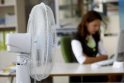 Poreikis: per karščius greičiausiai išperkami paprasti pastatomi ventiliatoriai.