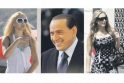 Pradžia: skandalas dėl Italijos premjero nuotykių prasidėjo po to, kai jis apsilankė N.Letizios (kairėje) gimtadienio vakarėlyje. Aistras dar labiau pakurstė P.D&#039;Addario, kuri papasakojo,...