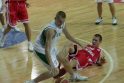Barjeras: kelialapį į finalą lietuviai iškovojo atsirevanšavę Lenkijos krepšininkams.
