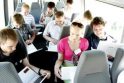 Naujovė: bevielio interneto tiekimo paslauga vakar pristatyta važinėjant autobusu Klaipėdos gatvėmis.