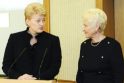 Idilė: D.Grybauskaitė ir I.Degutienė ne tik panašiai rengiasi, bet ir panašiai mąsto.