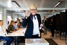 I. Šimonytė balsavo iš anksto antrame prezidento rinkimų ture