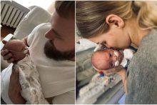 Policininko Luko šeimoje kūdikio gimimas tapo rimtu išbandymu: ankstukui stebuklą sukūrė kolegos