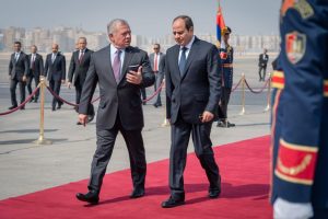 Egipto prezidentas ir Jordanijos karalius pasmerkė kolektyvinę bausmę palestiniečiams
