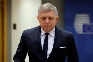 Slovakijos premjeras keičia toną dėl karo Ukrainoje
