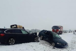 Anykščių rajone – tragiška nelaimė: per avariją žuvo keleivė