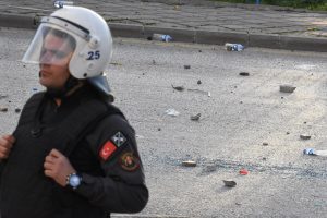 Turkijos opozicijos mitingą teko nutraukti dėl smurto