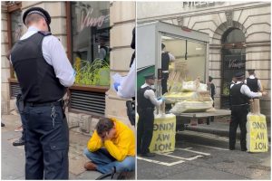 JK policija apgailestauja dėl antimonarchistų sulaikymų
