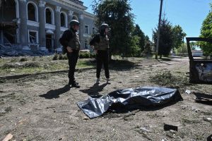 Gubernatorius: per Rusijos smūgius Charkive žuvo 5 žmonės, 25 sužeisti