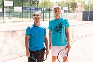 Lietuvos teniso lyderiai – viename aikštyne