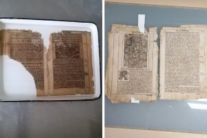 Restauruojama seniausia Tauragės krašto muziejui dovanota knyga