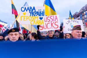 Karo metinių dieną per Lietuvą risis solidarumo su Ukraina banga
