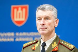 Kariuomenės vadas: tiesioginės karinės grėsmės Lietuvai šiuo metu nėra