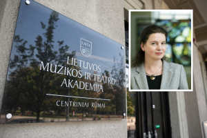 Muzikos ir teatro akademijoje – rektorės inauguracija