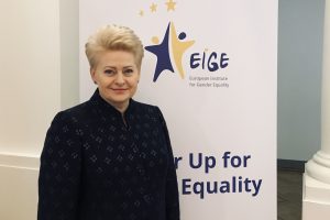 D. Grybauskaitė: EIGE tapo lyčių lygybės centru