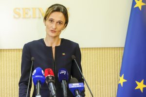 V. Čmilytė-Nielsen atsakė į klausimą, ar žada dalyvauti prezidento rinkimuose