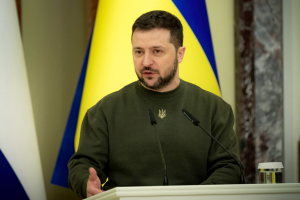 Ambasadorius: Ukrainos prezidentas planuoja atvykti į NATO susitikimą Vilniuje