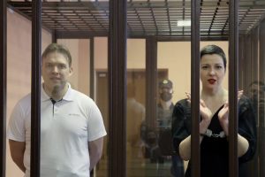 Baltarusijos teismas patvirtino M. Znakui ir M. Kalesnikavai skirtą nuosprendį