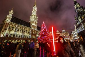 Kalėdinio šurmulio ir atotrūkio nuo pandemijos žavesys (specialiai iš Briuselio)