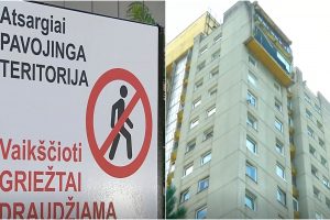 Vilniuje nukritus balkonui per metus darbai vos pajudėjo: žmonės pyksta, bet žino – kainuos daug