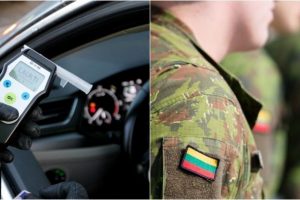 Klaipėdoje įkliuvo Lietuvos kariuomenės karys: prie vairo sėdo neblaivus