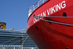 Per pastarąsias dvi dienas laivas „Ocean Viking“ išgelbėjo daugiau kaip 500 migrantų