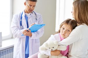 Kauno ligoninės Vaikų konsultacinėje poliklinikoje daugėja infekcinėmis ligomis sergančių vaikų