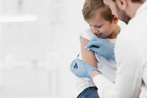 NVSC: vis mažiau vaikų skiepijama nuo užkrečiamųjų ligų