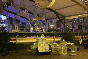 Liuksemburgo mugėje nuvirtus ledo skulptūrai žuvo vaikas