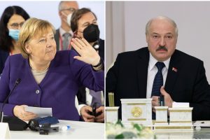 Ar prieš skambutį A. Lukašenkai Vokietija tarėsi su migrantų krizę patiriančiomis šalimis?