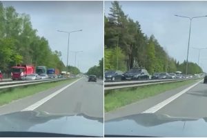 Penktadienį – spūstys autostradoje: visi keliai veda į Kauną