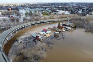 Potvynių zonoje Rusijoje vandens lygis pasiekė naujas aukštumas