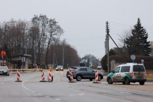 Kreipiasi į vairuotojus: įvertinkite, kad dėl uždarytos Panerių gatvės kelionė gali užtrukti ilgiau