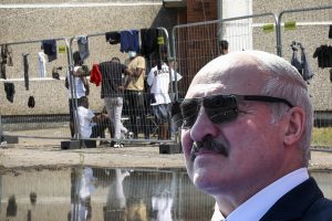 A. Lukašenka dėl nelegalių migrantų kaltina lietuvius: tegul pradeda dirbti