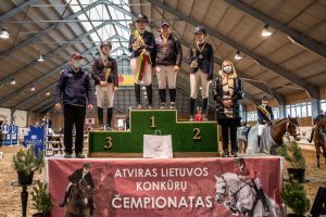 Lietuvos konkūrų čempionate – pakaunės sportininkų triumfas