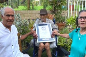 112 metų puertorikietis tapo seniausiu gyvenančiu vyru pasaulyje