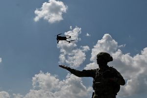 Ukraina teigia numušusi penkiolika Rusijos dronų