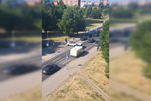 Penktadienis – kamšačių diena: kelios avarijos sutrikdė eismą pagrindinėse Klaipėdos gatvėse