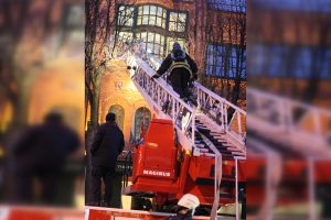 Aliarmas – dėl kylančių dulkių: Klaipėdos ugniagesiai dažnai sulaukia nepagrįstų pranešimų