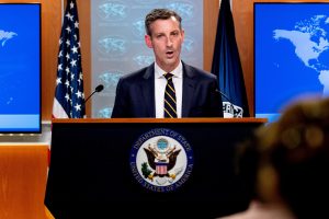 JAV išsikvietė Rusijos ambasadorių dėl drono avarijos