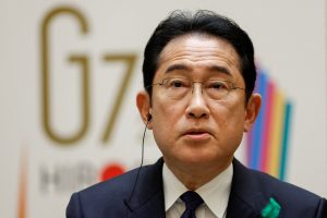 F. Kishida: Japonija nori konstruktyvių ir stabilių santykių su Kinija